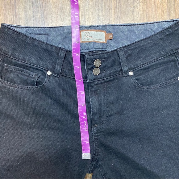 PAIGE Black Skinny Jeans Sz 28 - Picture 4 of 5